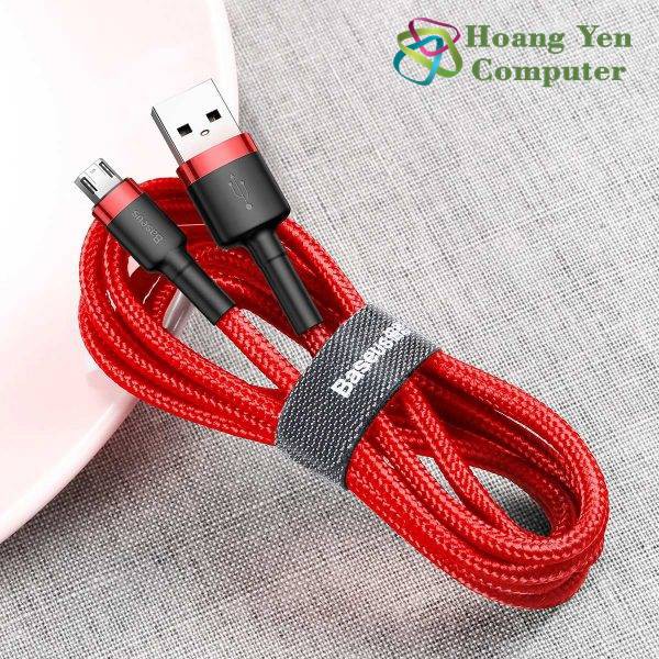 Cáp Sạc MICRO USB Baseus Cafule Hổ Trợ Truyền Dữ Liệu Cho Android - BH Chính Hãng 12 Tháng - Hoàng Yến Computer