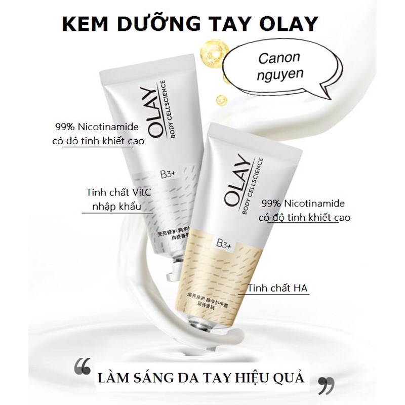 Kem dưỡng da tay Olay Niacinamide