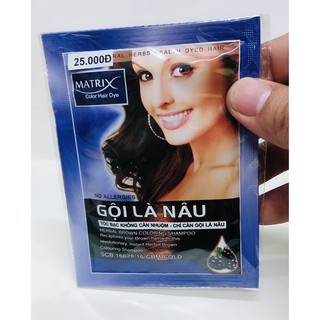 Gội Nâu Matrix Hộp 10 gói