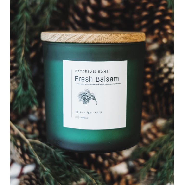 Nến thơm hương rừng xanh tươi mát - Fresh Balsam