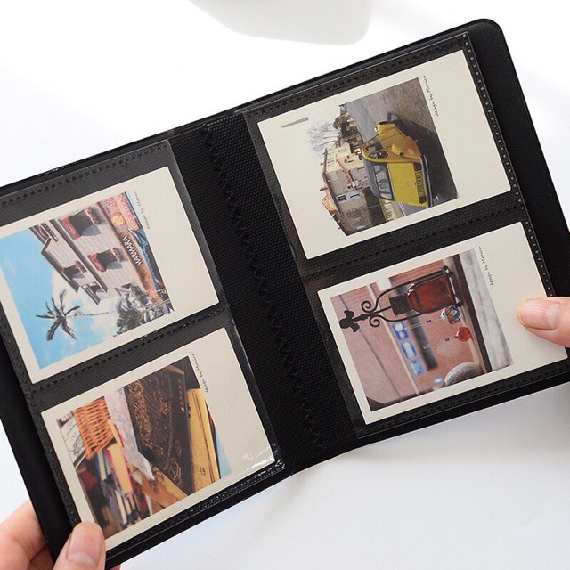 Album Ảnh Polaroid Mini Đựng Được 65 Tấm Cỡ 6x9 Bìa 3D