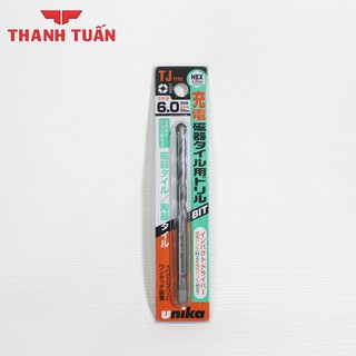 MŨI KHOAN TƯỜNG UNIKA TJ CHUÔI LỤC GIÁC