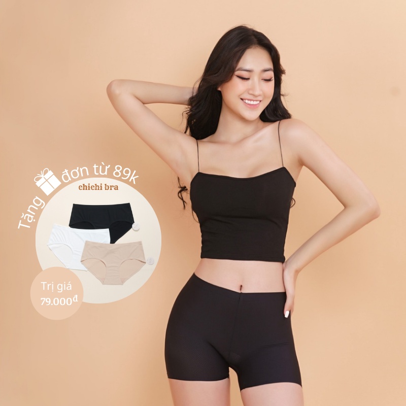 Áo Lót Nữ Không Gọng, Áo Ngực Nữ Dây Vai Mảnh Gợi Cảm ( Che Ten Sản Phẩm) - 2055