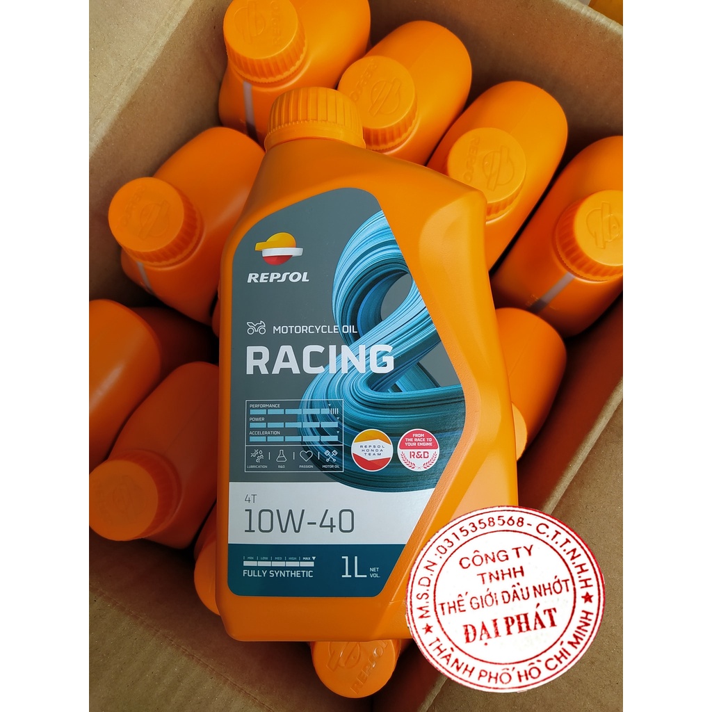 Dầu nhớt Repsol Racing 10W-40 4T