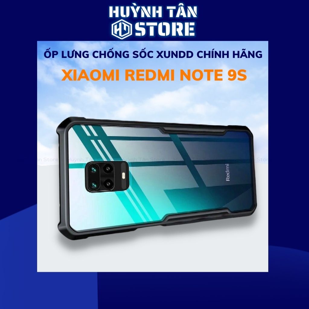 Ốp lưng Xiaomi Redmi Note 9 Pro, Note 9S, Note 9 Pro Max chống sốc XUNDD