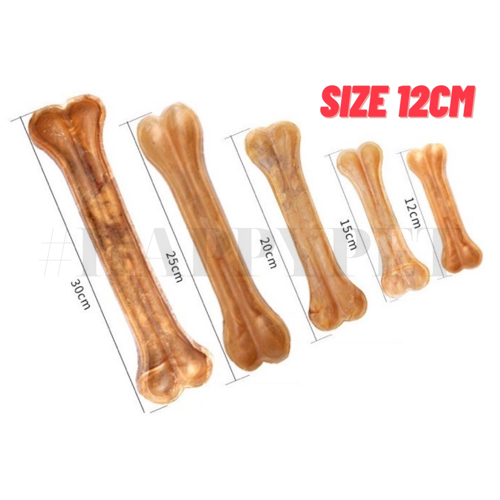 XƯƠNG DA BÒ VỆ SINH RĂNG MIỆNG GIÁ RẺ HÀNG THÁI LAN SIZE 12CM
