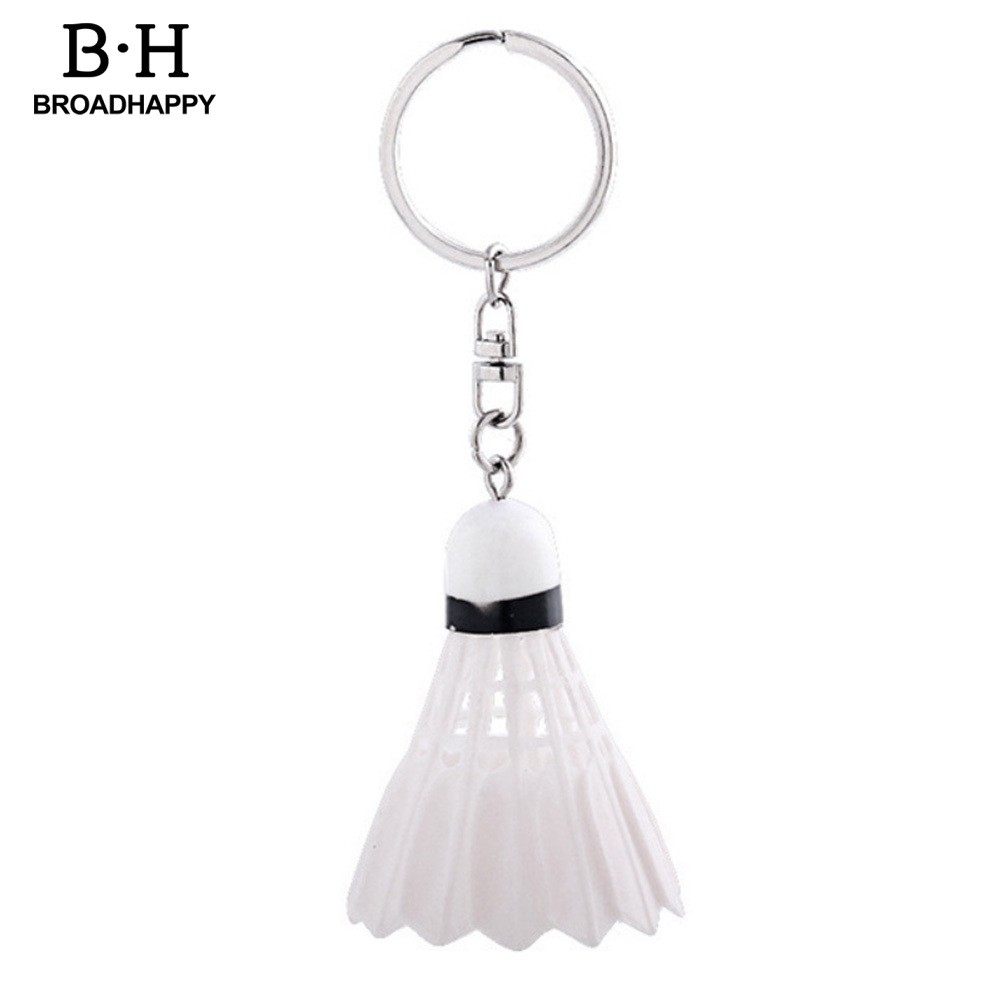 Broadhappy Móc Khóa Hình Quả Cầu Lông mini Có Dây Treo Trang Trí Ba Lô
