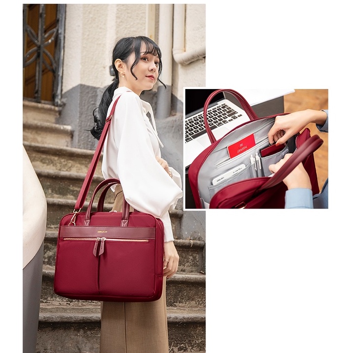 Túi xách đựng bảo vệ laptop cỡ 13.3-15.6inch thời trang công sở