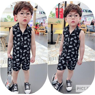 set bé trai, set bé trai sang chảnh, bộ quần áo bé trai