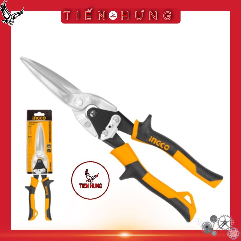 12" Kéo cắt tôn mũi thẳng dài INGCO HTSN0112S