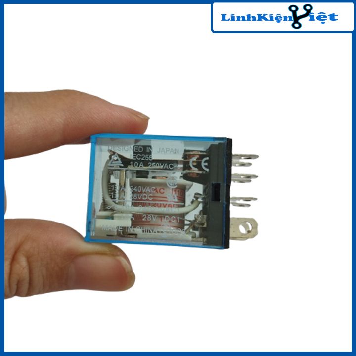 Relay trung gian Omron 110V 10A 8 chân (8P)