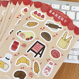 Sticker bakery - hình dán bánh ngọt