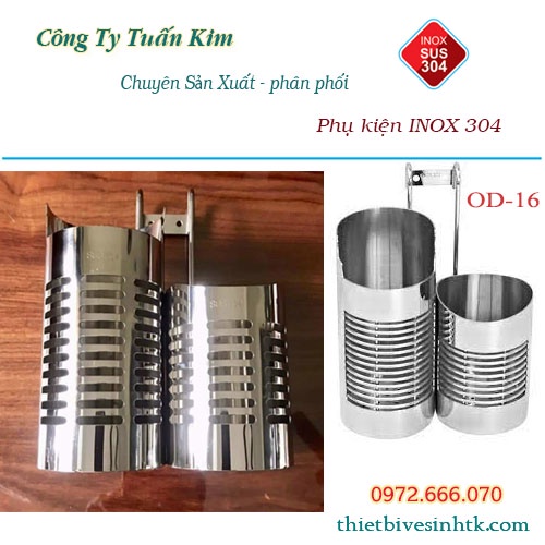 Ống đựng đũa INOX304 OD16