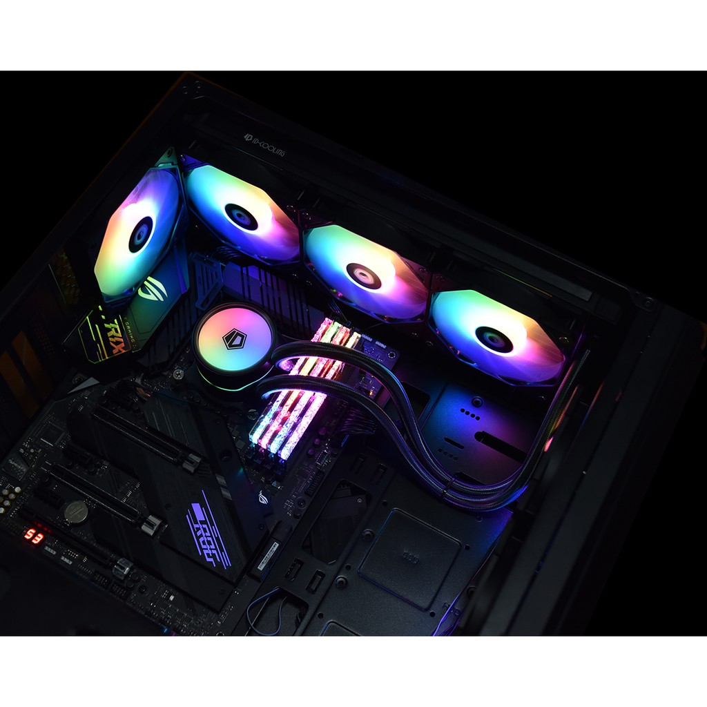 Bộ tản nhiệt nước AIO ID-Cooling ZOOMFLOW 360-XT Black A-RGB