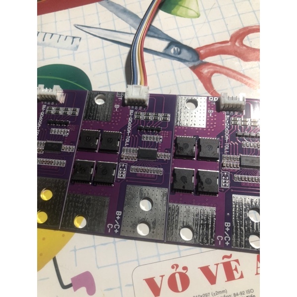 Mạch 4s 12.8v 600a bảo vệ pin sắt khởi động xe máy ô tô