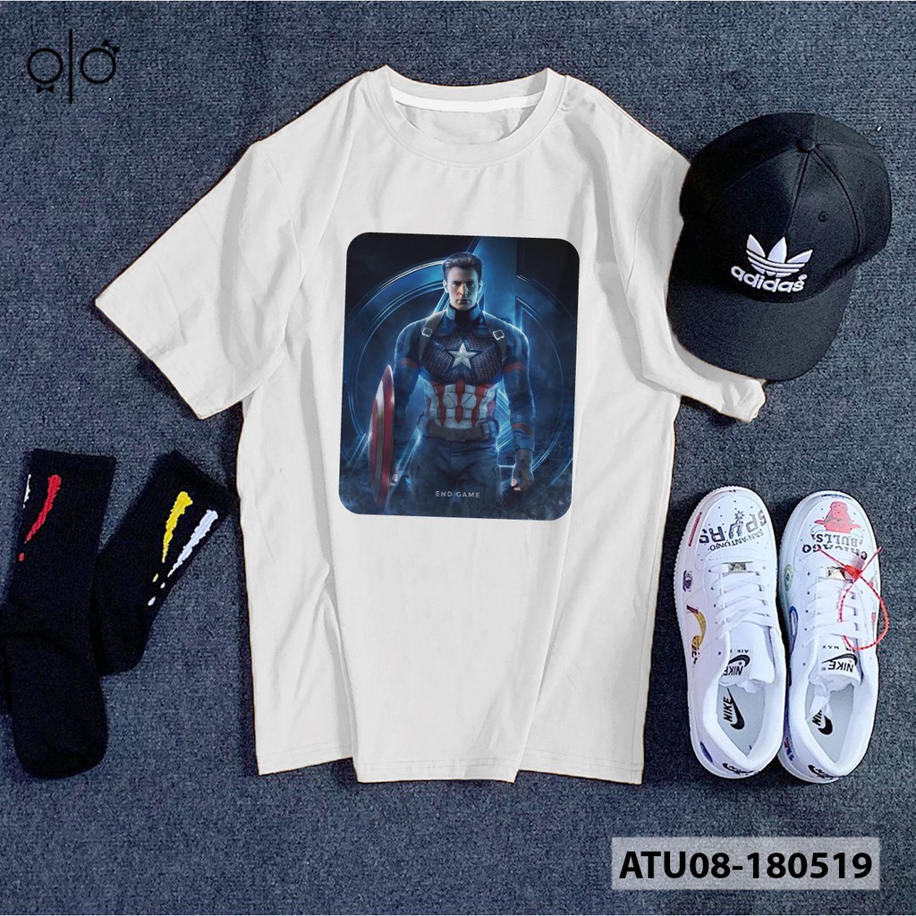 Áo Thun in Captain America Avenger Endgame Marvel