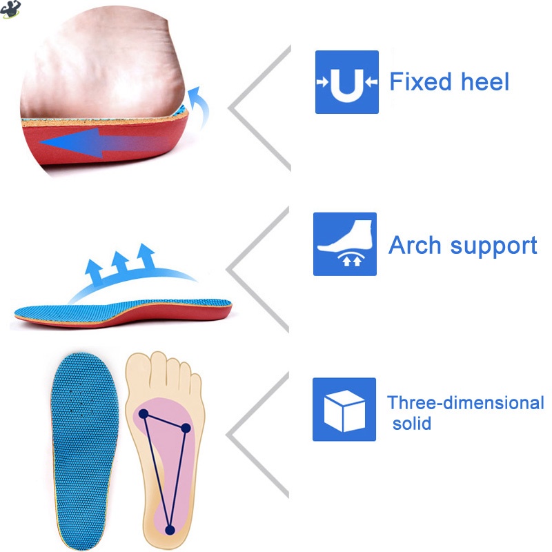Cặp đế lót giày hỗ trợ chỉnh hình bàn chân cho trẻ em