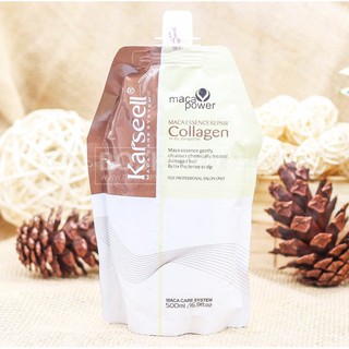 Dầu hấp ủ tóc collagen karseell maca 500 ml