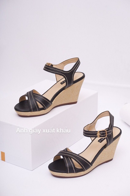 SD31 - Sandal đế xuồng Zanotti quai chéo nhẹ êm hàng VNXK( ảnh thật, kèm video)