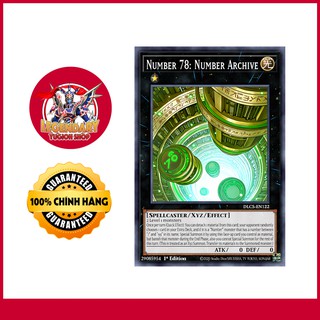 [EN][Thẻ Bài Yugioh Chính Hãng] Number 78: Number Archive