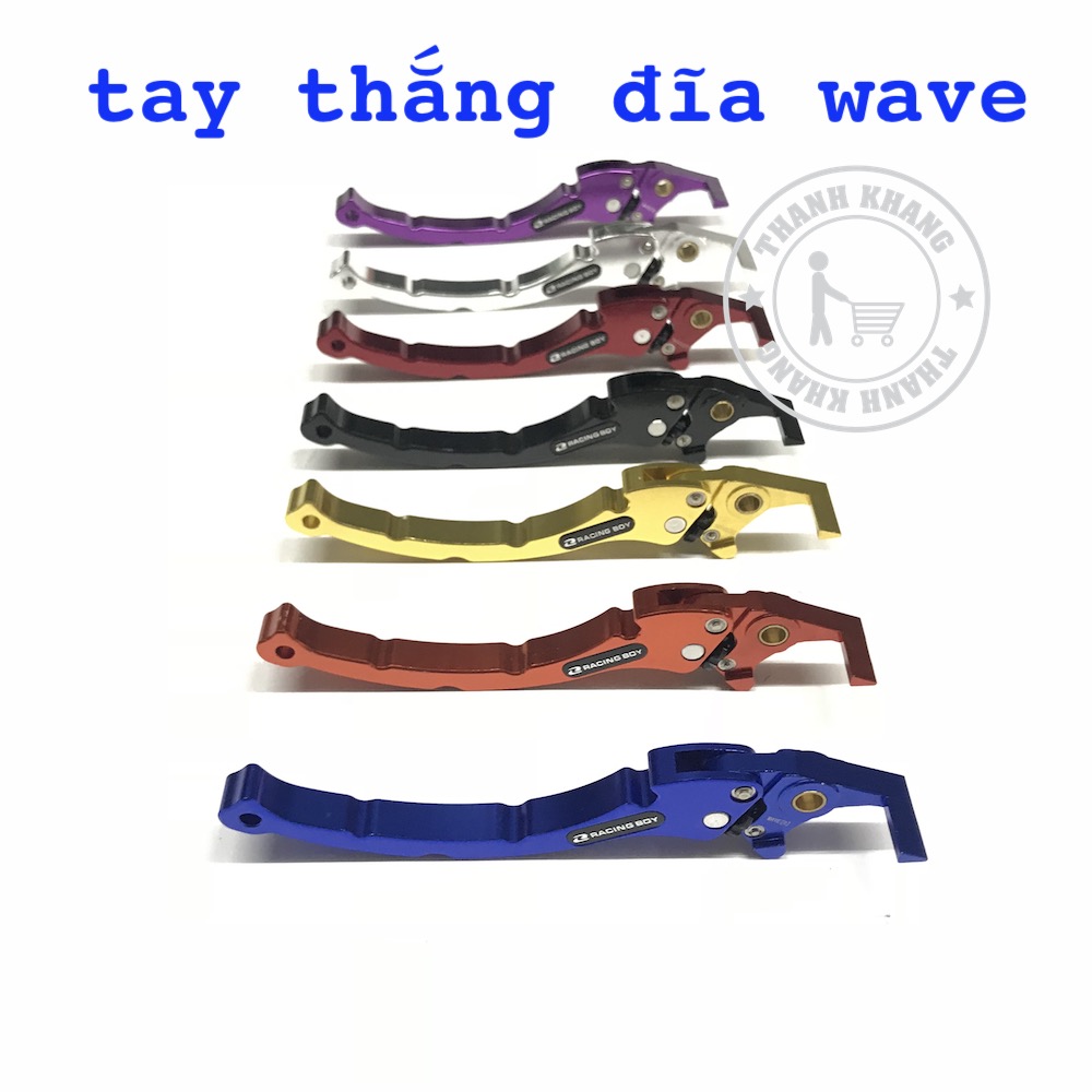 Tay thắng đĩa RCB nhôm CNC dành cho xe Wave,Dream.......