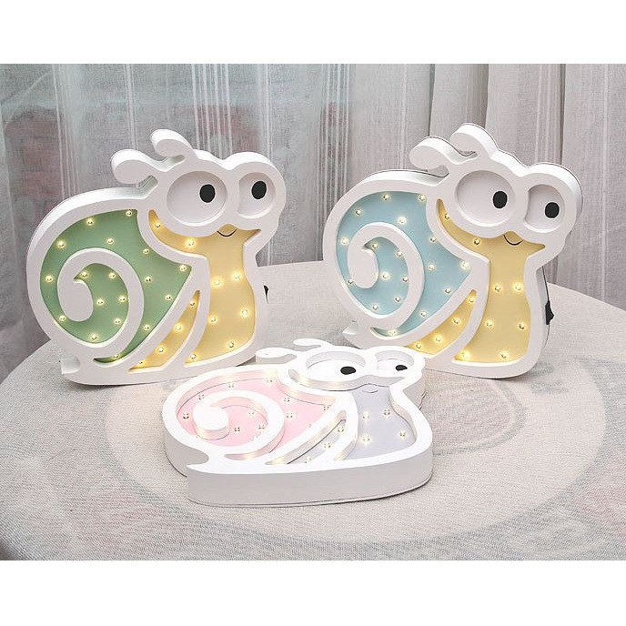 [PREMIUM] Đèn Ngủ Để Bàn, Đèn Ngủ Trang Trí Hình Ốc Sên, Ngựa