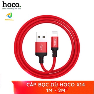Cáp sạc hoco x14 linghtning chính hãng bh 3 tháng