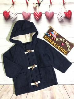 ÁO KHOÁC DẠ OLD NAVY sz 2-5y