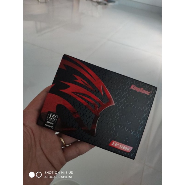 SSD 120GB KINGSPEC Chính hãng bảo hành 3 năm, cài đặt sẵn win 10 pro 64bit