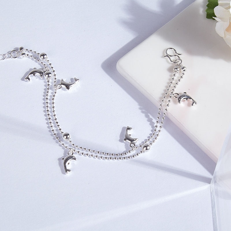 Lắc chân nữ nhiều mẫu dễ thương phụ kiện trang sức thời trang trend hàn quốc  namimi