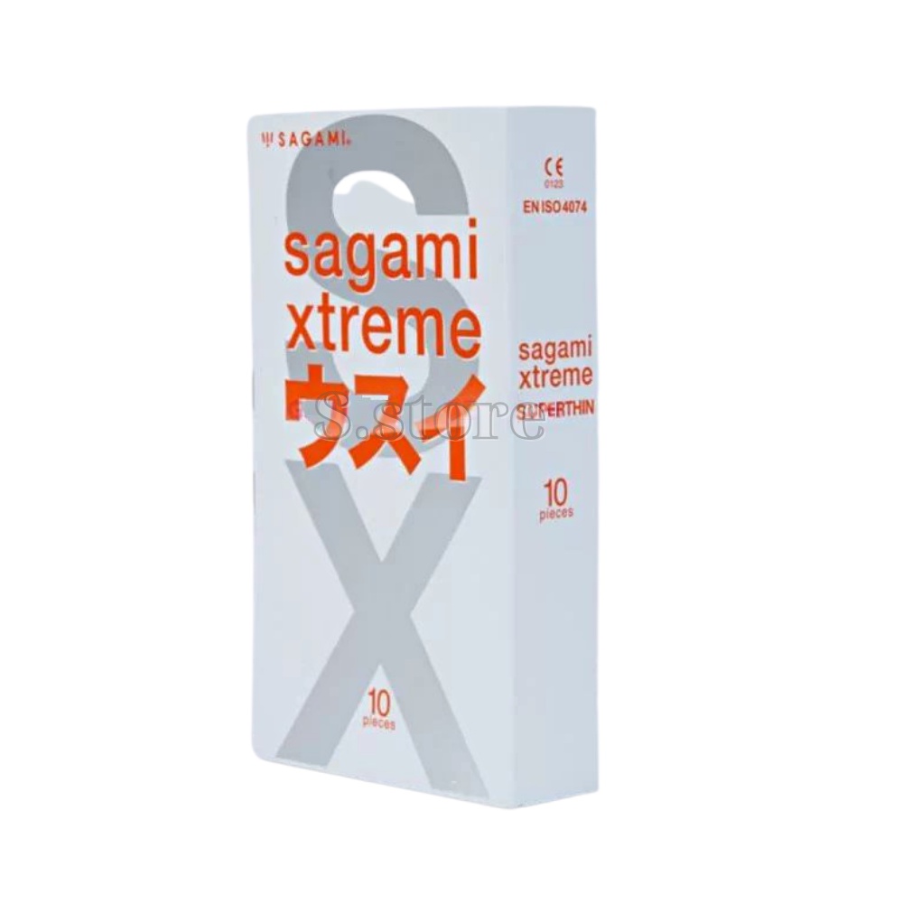 Combo 03 Hộp Bao Cao Su SAGAMI Xtreme Gân Gai, Siêu Mỏng, Ôm Sát - 30 Chiếc