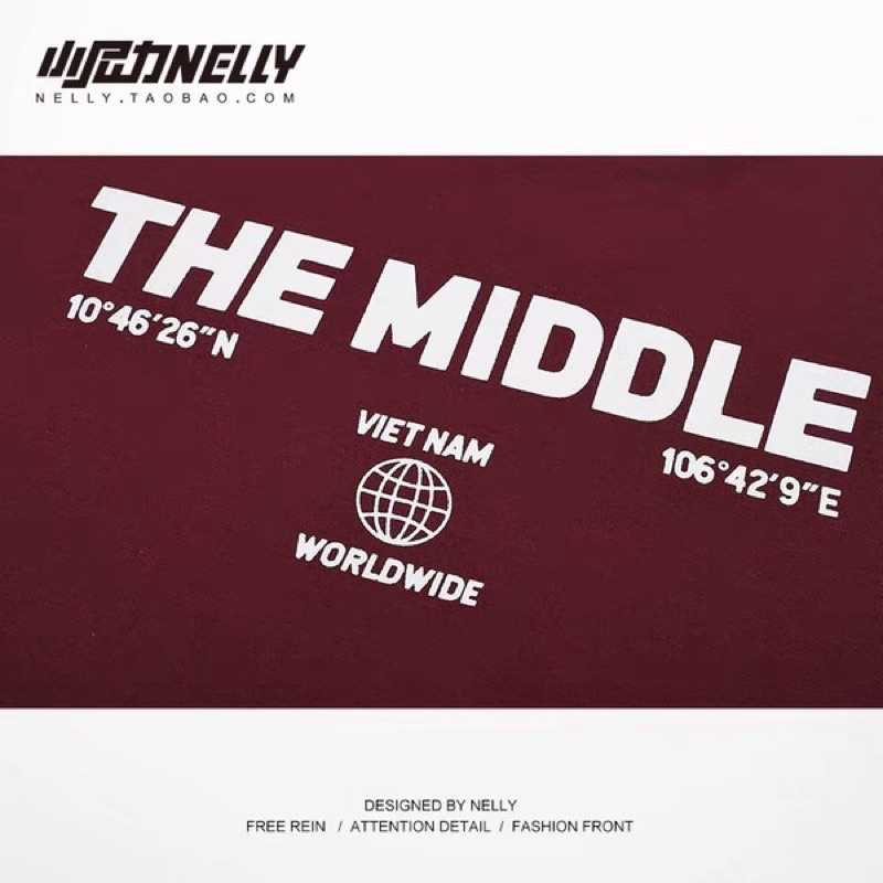 Áo phông nelly heybig sale (có sẵn) 19 the middle
