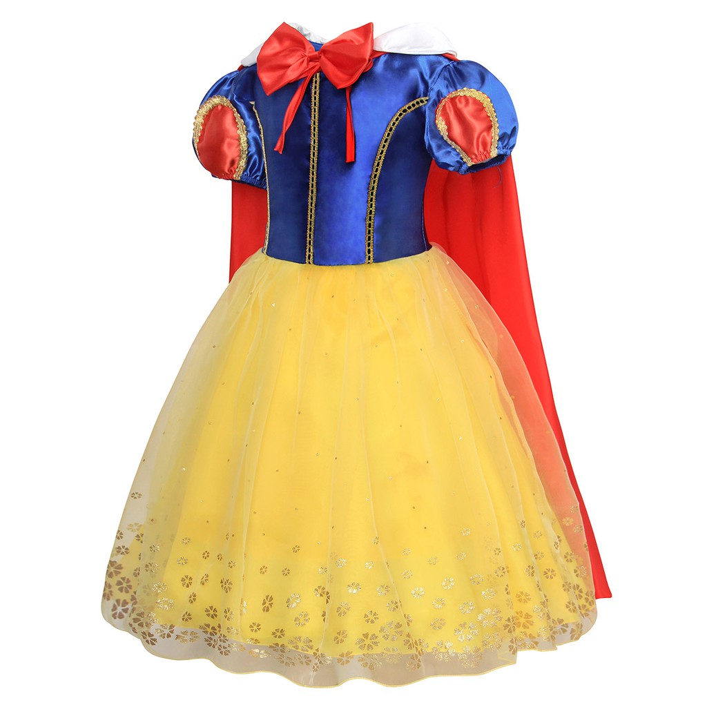 Chrismas Costume Sweet Snow White Princess Costume / Costume + Accessories for Girls Halloween Birthday Party Cosplay Gift