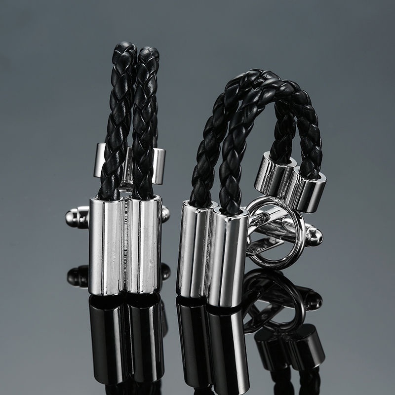 Khuy Măng Sét Màu Vàng / Bạc Hình Mỏ Neo Thời Trang Cho Nam