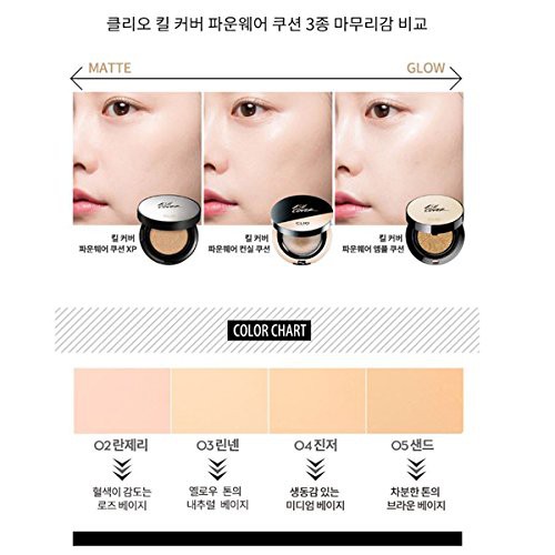 Phấn Nước Clio Kill Cover  Founwear Cushion XP Street Pastel Collection SPF 50+/PA+++ (15g*2)