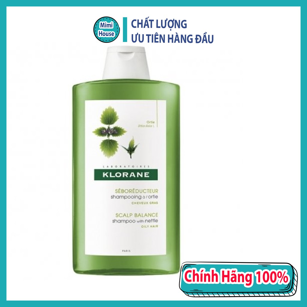 Dầu gội Klorane chuyên cho tóc dầu tóc bết hạn chế dầu thừa gây bết tóc chuẩn chính hãng Pháp - Mỹ phẩm MiMi House