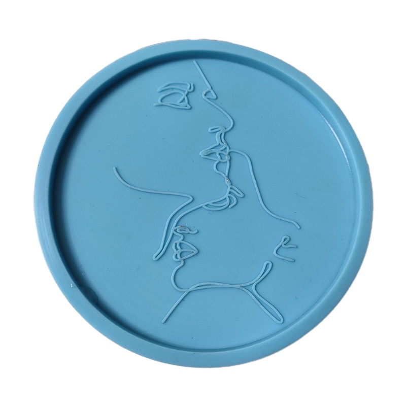 Khuôn silicone làm khay đựng bình trà trang sức tiện dụng