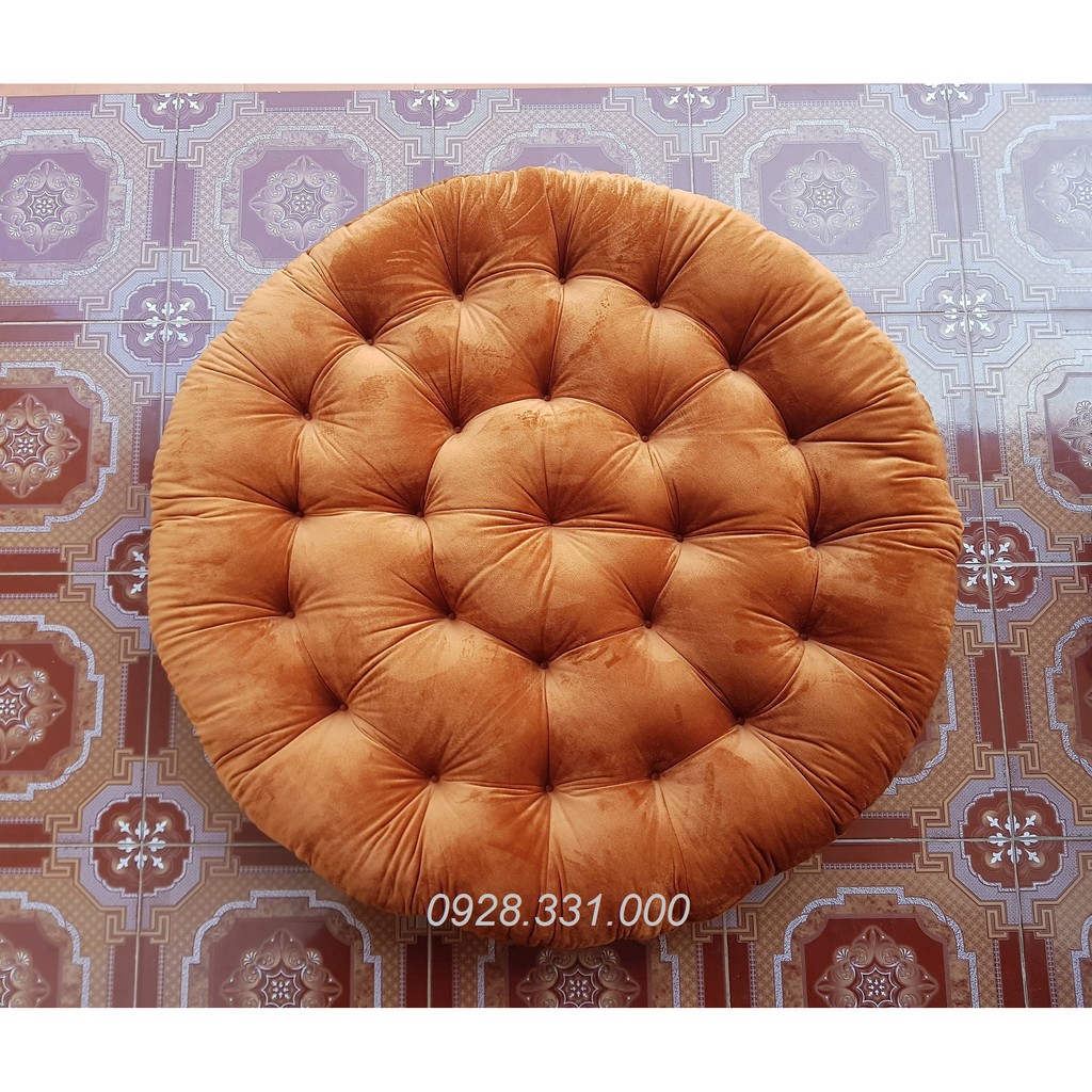 Đệm ghế Papasan, nệm ghế mây 120cm