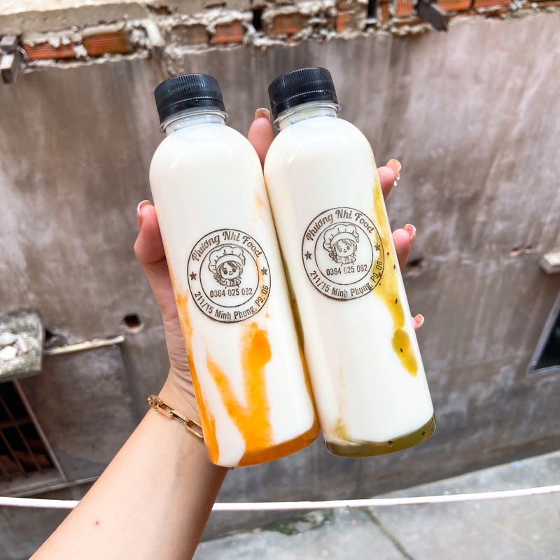 Sữa chua lên men vị trái cây nhà làm