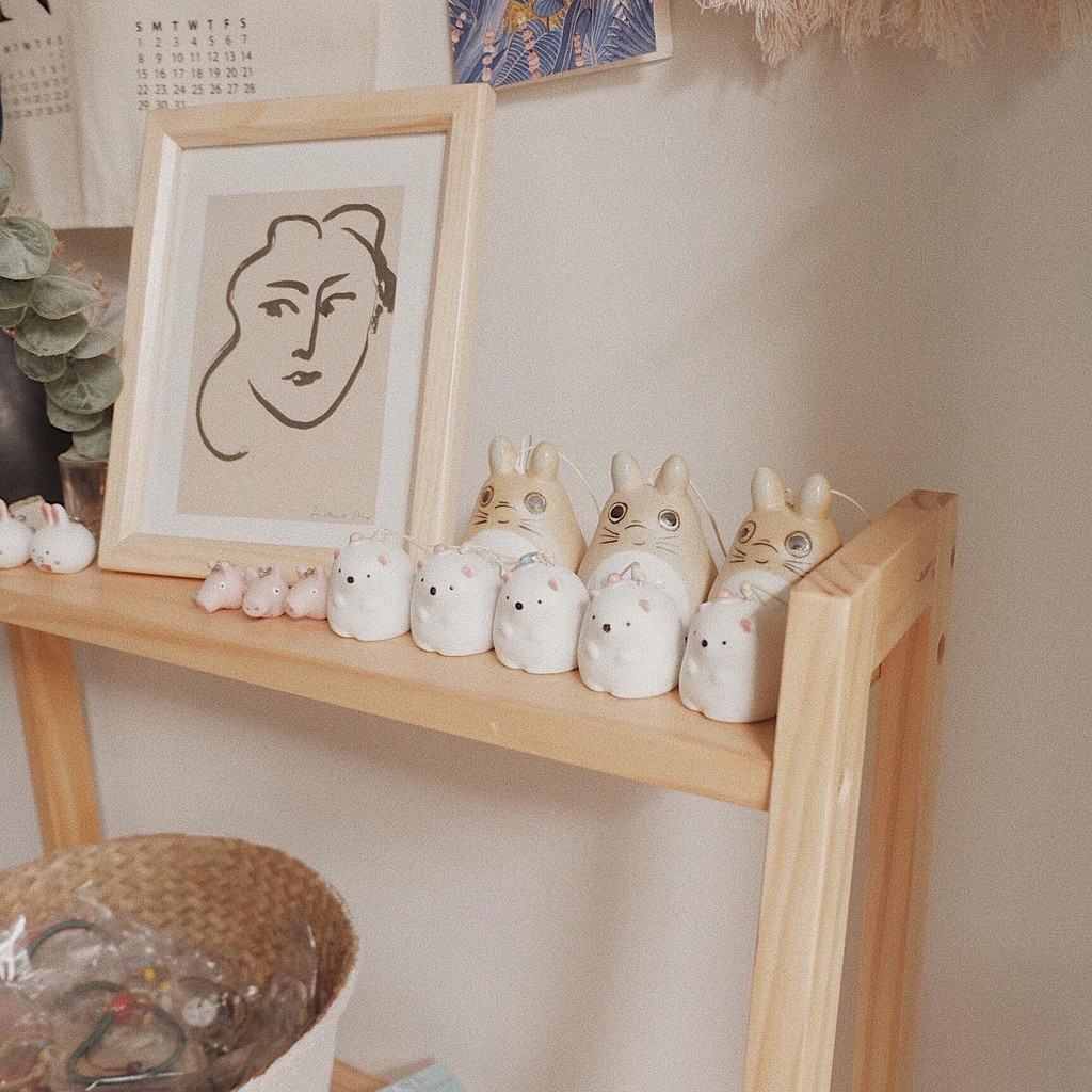 Chuông gió cục bông