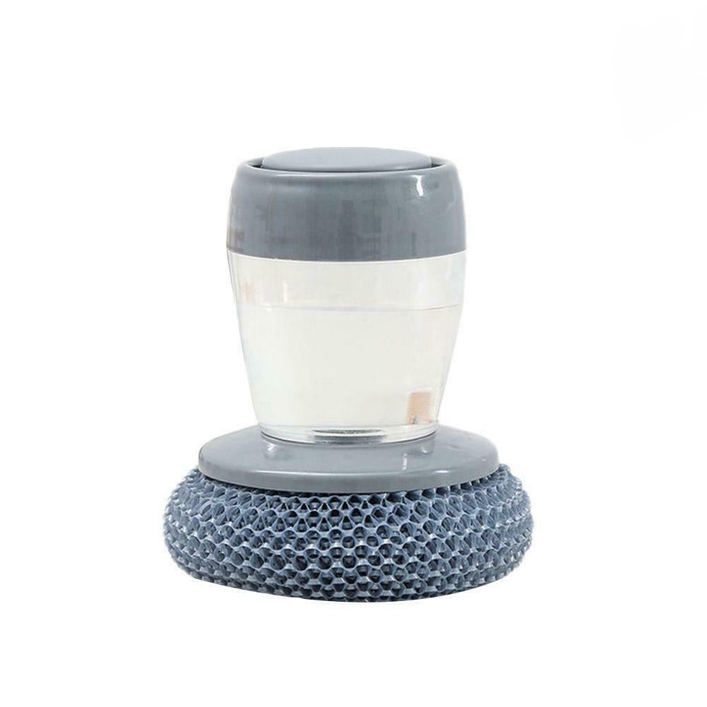Cọ rửa chén dĩa có ngăn đựng nước rửa lấy tự động tiện lợi dành cho nhà bếp