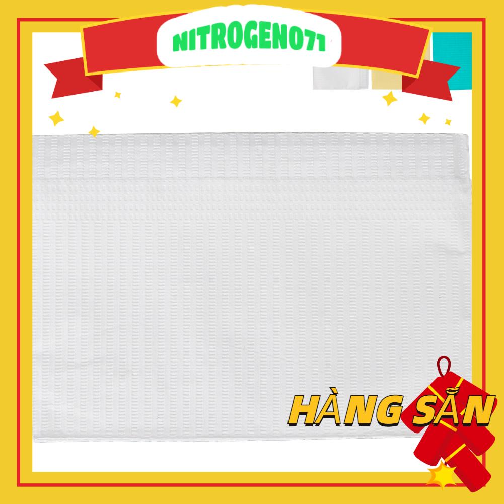 Nitrogen071 125 chiếc / gói Khăn lau làm sạch hình xăm dùng một lần không thấm nước Sơn móng tay trải bàn Xuyên Yếm Tấm