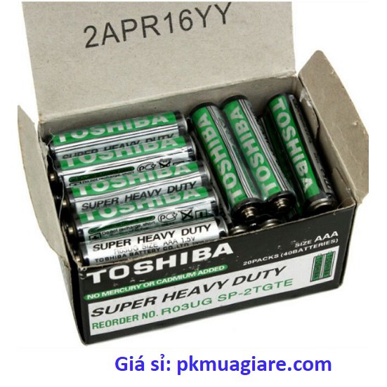 HỘP 40 PIN AAA TOSHIBA