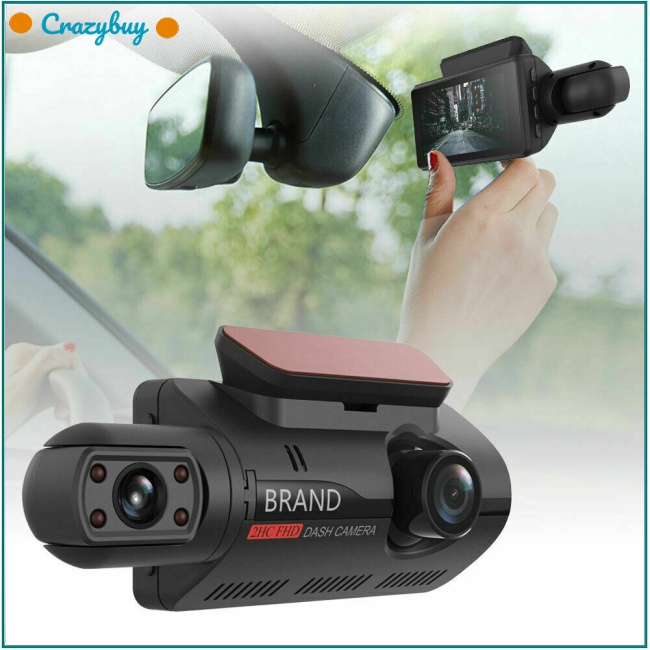 Camera Ghi Hình Cảm Biến G 1080p Tích Hợp Chế Độ Ban Đêm Với Hai Cảm Biến CR Cho Xe Hơi