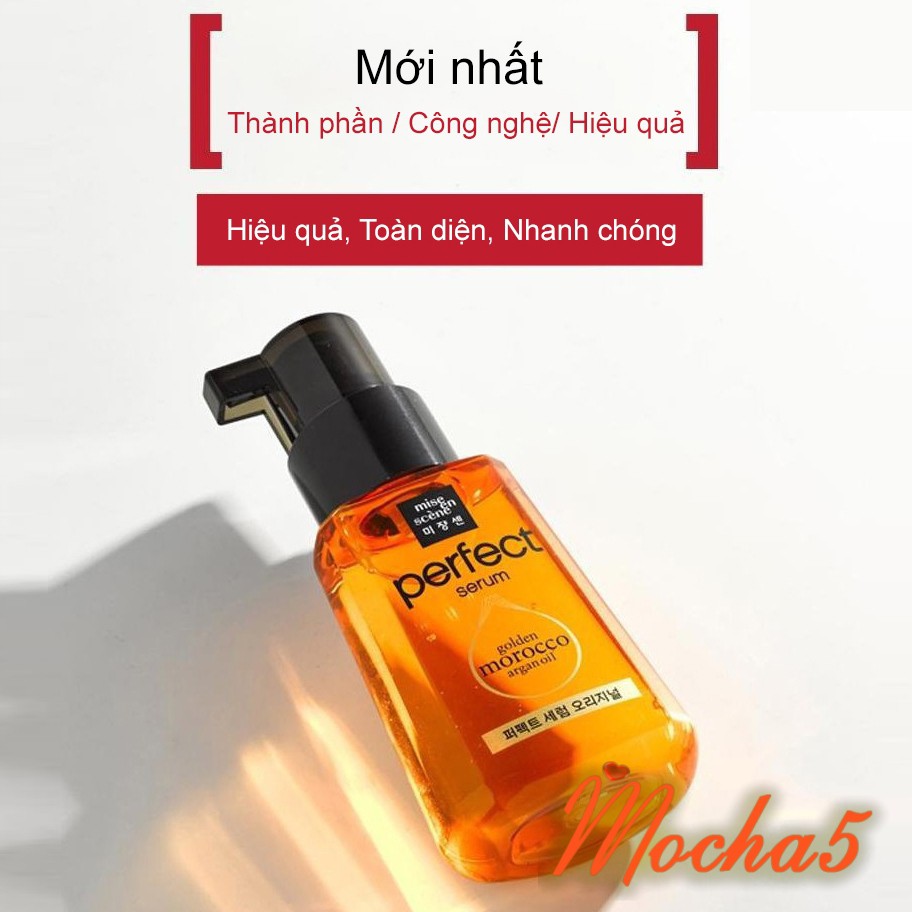 Dưỡng tóc MISEEN SCENE DAMAGE Hair Care Perfect Serum mượt màng giảm xơ rối 80ml Missen MẪU MỚI | BigBuy360 - bigbuy360.vn