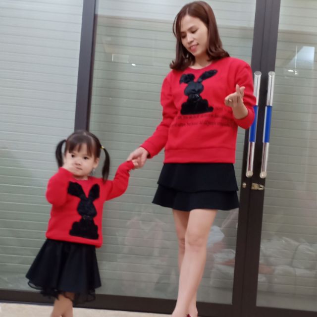 com bo Áo đôi cho mẹ và bé
