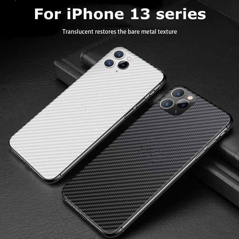 Set 2 miếng dán lưng điện thoại trong suốt dành cho Compatible For iPhone 13/13 Pro Max/13 Pro/13 Mini