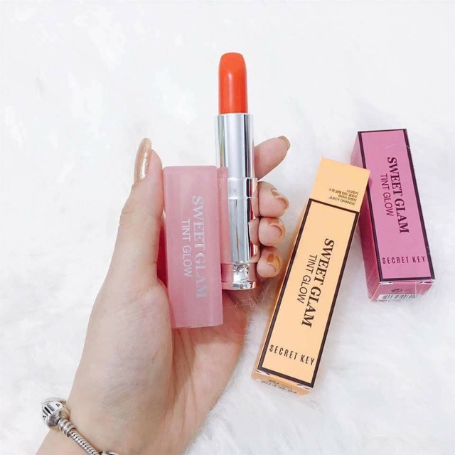 “Son dưỡng có màu Secret Key Sweet Glam Tint Glow”