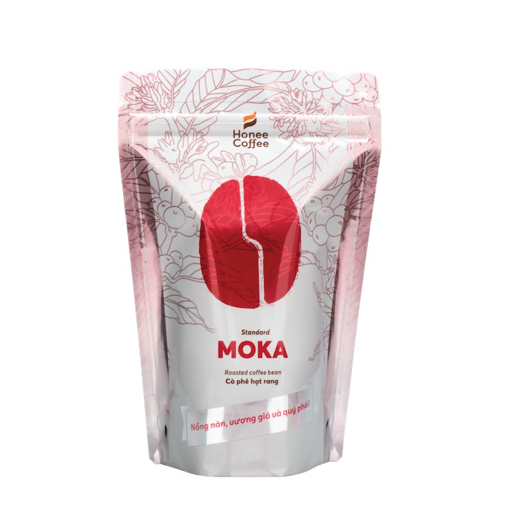Cà Phê Hạt Rang MOKA Cơ Bản - 250g / 500g / 1kg - Honee Coffee