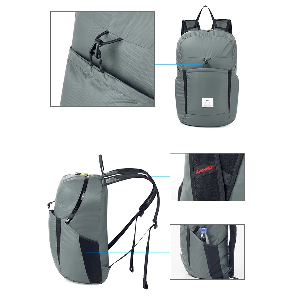 Balo dã ngoại du lịch gấp gọn NatureHike NH17A017-B 22L
